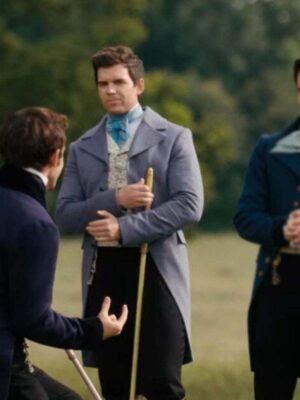Bridgerton Season 3 Colin Blue Tailcoat
