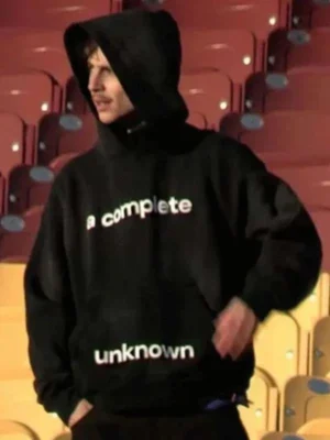 A Complete Unknown Timothée Chalamet Black Hoodie