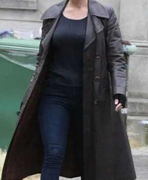 Alice Eve Cult Killer Trench Coat