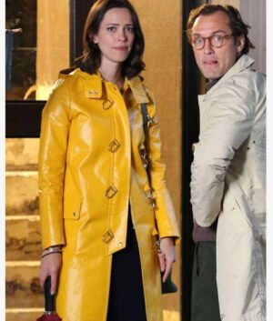 A Rainy Day In New York Elle Fanning Coat