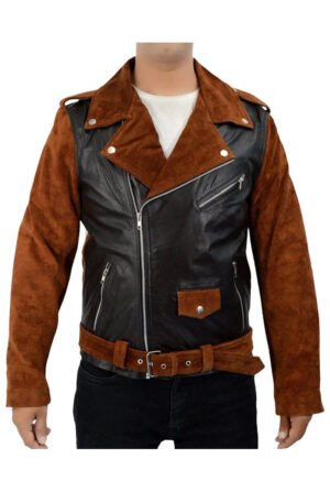 BILLY CONNOLLY?S BIKER LEATHER JACKET