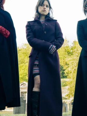 Beetlejuice Jenna Ortega Long Coat