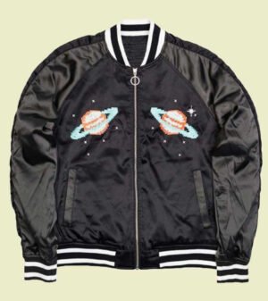 Billionaire Boys Club BB Flare Satin Varsity Jacket