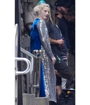 Birds Of Prey Margot Robbie Velvet Coat