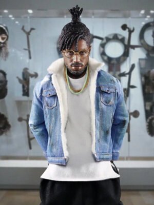 Black Panther Michael B. Jordan Denim Jacket