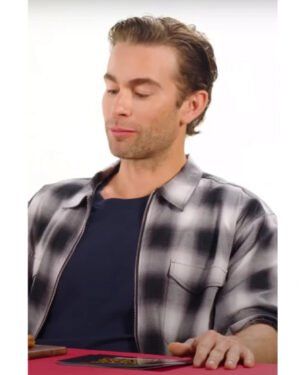 Chace Crawford Press Junket Jacket