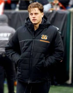 Cincinnati Bengals Joe Burrow Black Jacket