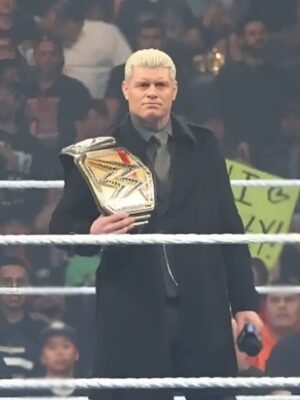 SmackDown Cody Rhodes Black Long Coat