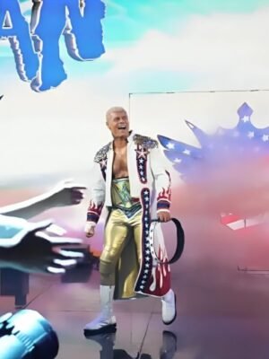 WWE SmackDown Cody Rhodes White Long Coat