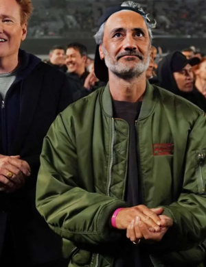 Conan O Brien Must Go Taika Waititi Bomber Jacket