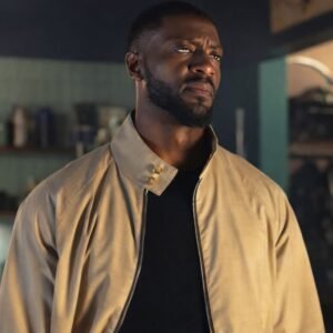 Cross Aldis Hodge Beige Jacket
