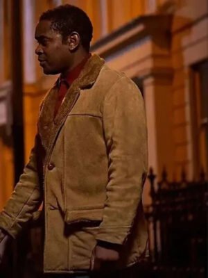 Aml Ameen Dead Shot 2023 Brown Suede Leather Jacket