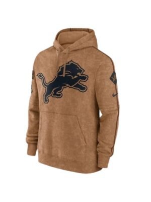 NFL Detroit Lions Brown Hoodie