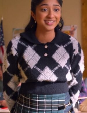 Never Have I Ever Maitreyi Ramakrishnan Cropped Sweater