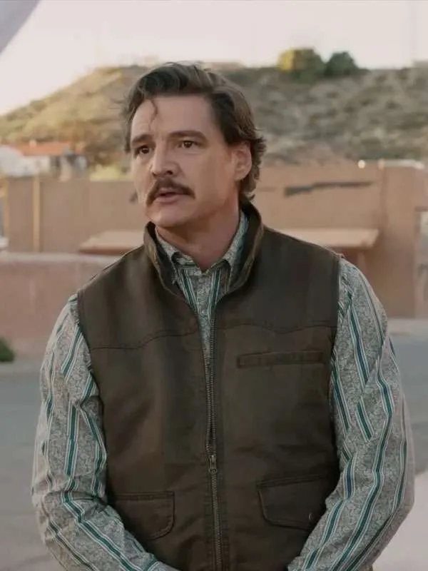 Eddington-2025-Pedro-Pascal-Brown-Cotton-Vest.webp