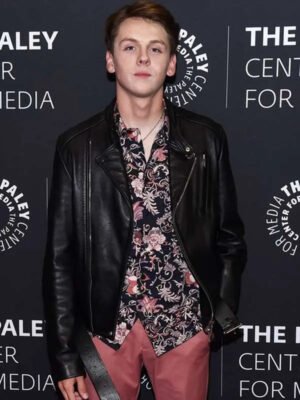 Eli Moskowitz Cobra Kai Black Leather Jacket