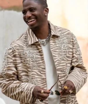 Emily In Paris S05 Samuel Arnold Print Jacket