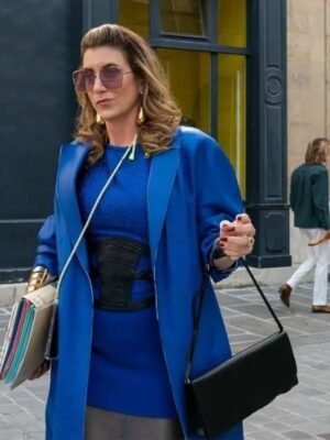 Emily in Paris S03 Sylvie Grateau Blue Coat