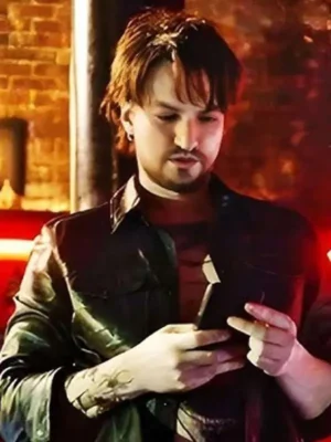 Richard Harmon Final Destination Bloodlines Leather Jacket