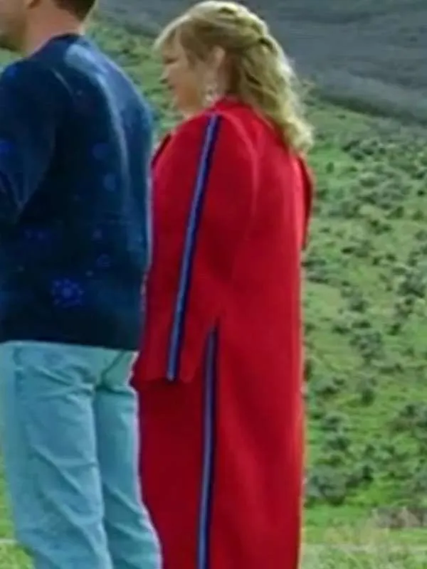 Finding-Mr.-Christmas-2025-Melissa-Peterman-Red-Wool-Coat.webp