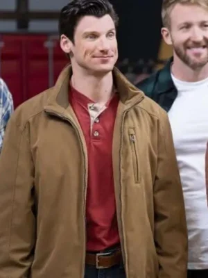 Gage Robinson Finding Mr. Christmas Brown Jacket