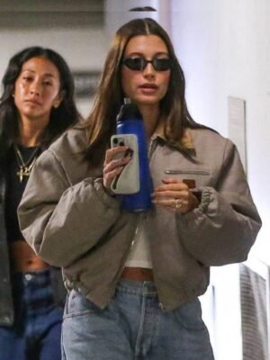 Hailey Bieber Beverly Hills Padded Jacket