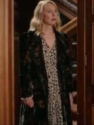 Hattie Morahan Fool Me Once 2024 Floral Coat