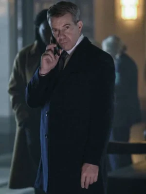 Hijack S02 Daniel O’Farrell Black Coat