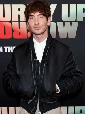 Barry Keoghan Hurry Up Tomorrow 2025 Black Jacket