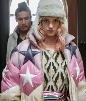 Anthracite 2024 No?mie Schmidt Star Puffer Multicolor Jacket