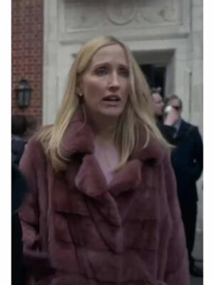 Janel Moloney The Undoing Shearling Coat