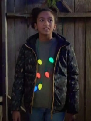 Delia Lisette Chambers Jingle Bell Love 2024 Puffer Jacket