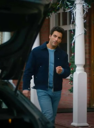 Keon Alexander Marry Little Mystery Blue Suede Jacket