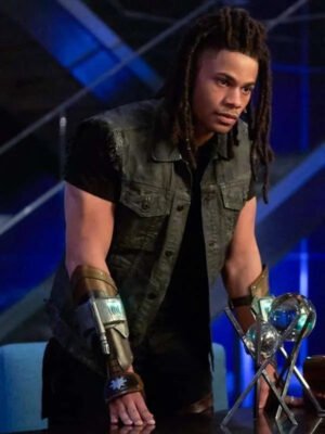 Black Lightning Jordan Calloway Denim Vest