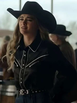 Ransom Canyon 2025 Lauren Brigman Black Cowboy Shirt