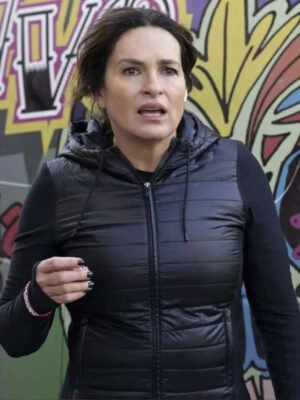 Olivia Benson Law and Order SVU S25 Black Jacket
