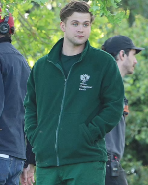 Leo Woodall Bridget Jones Mad About The Boy 2025 Green Jacket