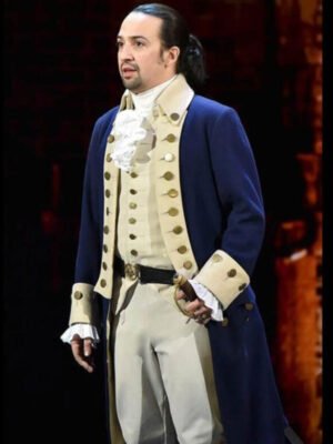 Lin-Manuel Miranda Alexander Hamilton Wool Cosplay Coat