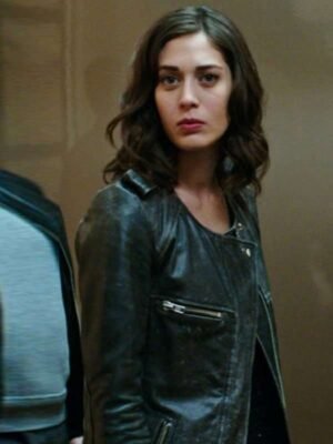 Lizzy Caplan Now You See Me 2 Black Leather Jacket