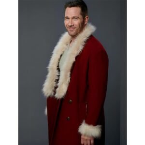 Catch Me If You Claus Luke Macfarlane Red Coat