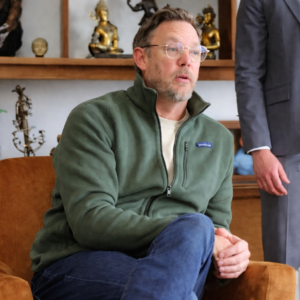 Matthew Lillard Cross Green Jacket