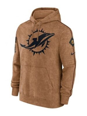 NFL Miami Dolphins 2023 Brown Hoodie