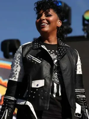 NASCAR Championship Alicia Taylor Studded Jacket