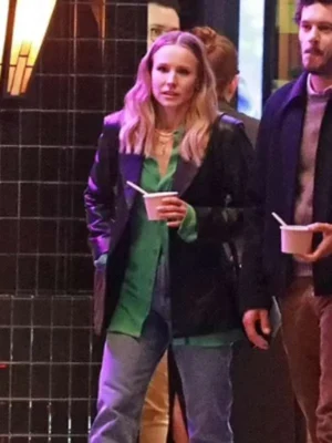 Nobody Wants This Joanne Leather Blazer