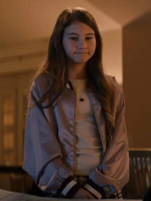 Nobody Wants This 2024 Miriam Satin Bomber Jacket