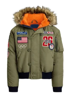 Olympic 2026 Team USA Bomber Jacket