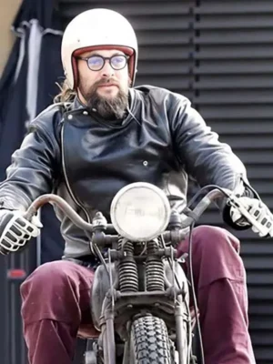 Jason Momoa On The Roam Leather Jacket