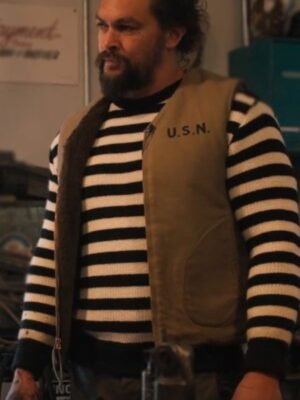 Jason Momoa USN On the Roam 2024 Brown Vest