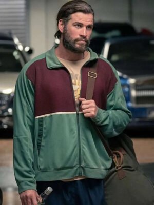 Liam Hemsworth Poker Face Bomber Jacket