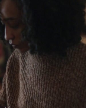 Presumed Innocent 2024 Ruth Negga Cashmere Knit Sweater